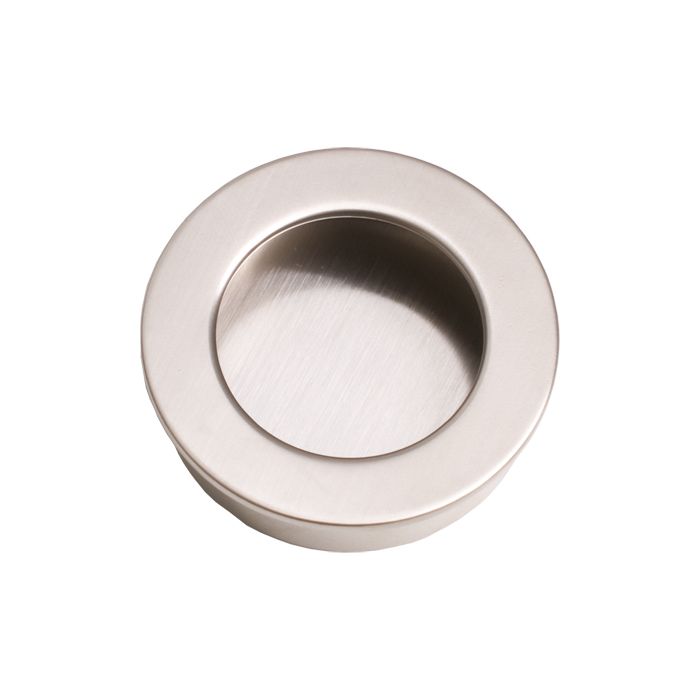 Inset Handle 'Inlay Round' Stainless Steel Effect - QualityFittings