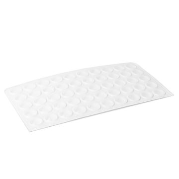 Adhesive Bumpers 8x1.8 Half Round 50-pack