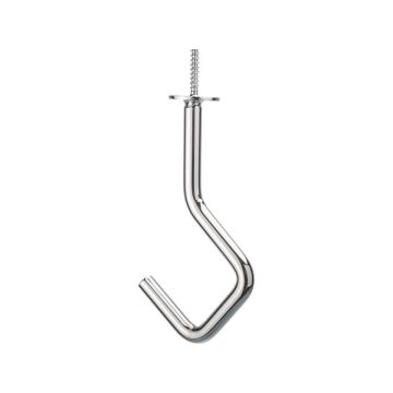 Ceiling hook 'Cliphanger' L Chrome