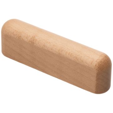 Wooden bar 'Match' Maple Clear lacquered 60 mm