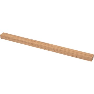 Wooden bar 'Mix' Oak Clear Lacquered 220 mm
